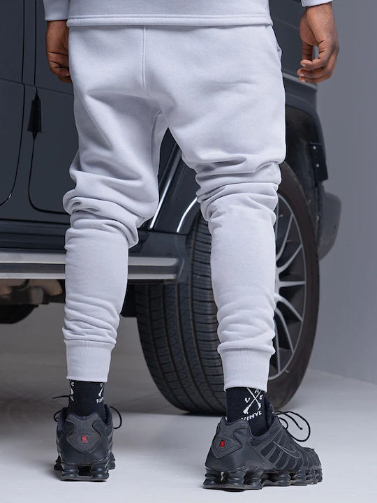 Sweatpants with Elastic Gray