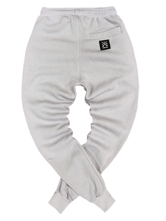 Sweatpants with Elastic Gray