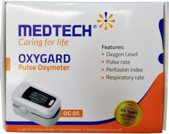 Medtech OG-05 Παλμικό Οξύμετρο Δακτύλου Λευκό
