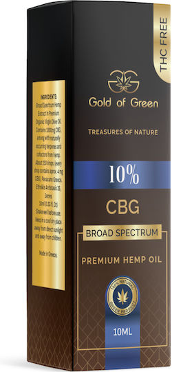 Gold Of Green Hanföl 1000mg mit 10% CBG 10ml
