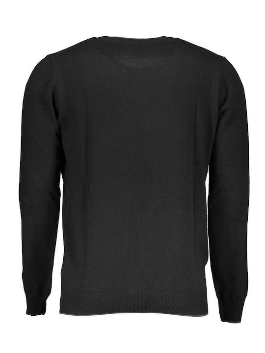 North Sails Herren Langarm-Pullover Schwarz