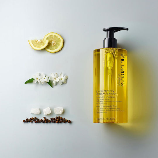Shu Uemura Pure Serenity Шампоан за Чувствителен Скалп за Мазнинисти Коси 400мл