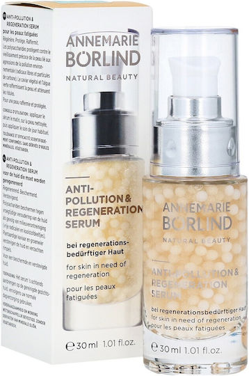Annemarie Borlind Anti-pollution & Regeneration Anti-aging Serum Face with Caviar for Firming & Revitalization 30ml