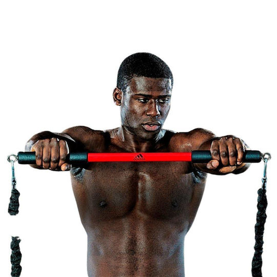 adidas Trainbar Σωληνωτά Λάστιχα Γυμναστικής Σετ 2τμχ Μαύρα