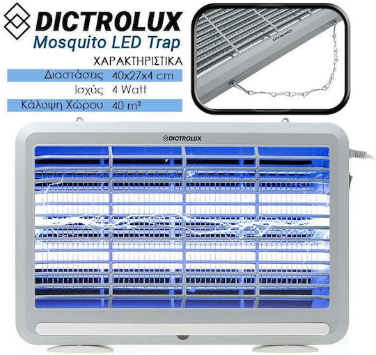 DictroLux Ηλεκτρική Εντομοπαγίδα 4W 0321.287 809604