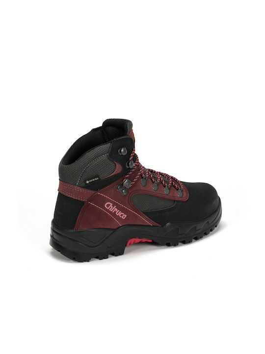 Chiruca Cabarceno Women's Hiking Boots Waterproof with Gore-Tex Membrane Red