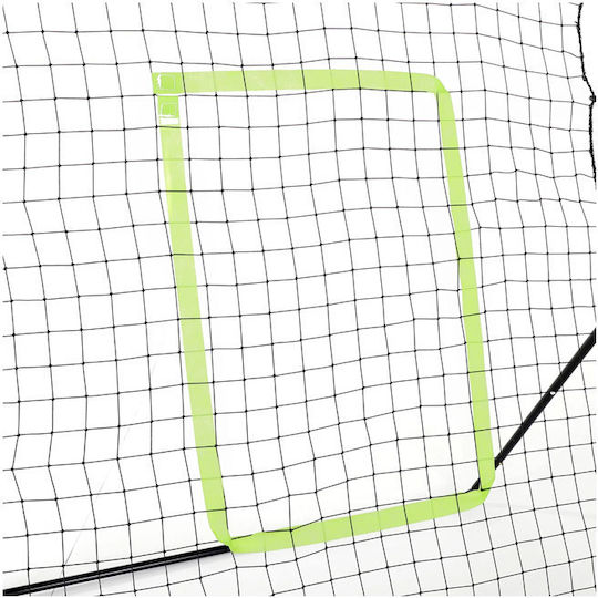 HomCom Ball-Rückholnetz für Fußballtraining 122x95x60cm Tor mit Ballrückprallnetz 122x95x172cm