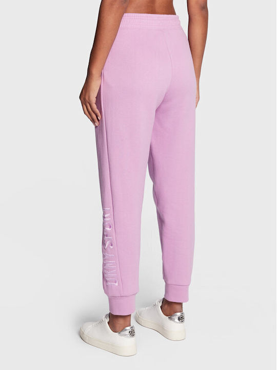 DKNY Damen-Sweatpants Jogger Rosa