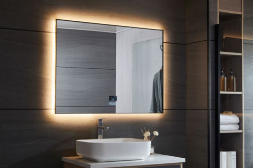 Sparke Miroa SR-09.25.220.08.51 Ορθογώνιος Led Αφής από Μέταλλο 120x70cm Μαύρος Sparke Miroa SR-09.25.220.08.51 Ορθογώνιος Led Αφής από Μέταλλο 120x70cm Μαύρος