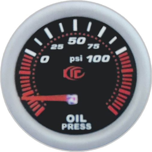 Car Oil Pressure Analog Instrument 52mm 2''