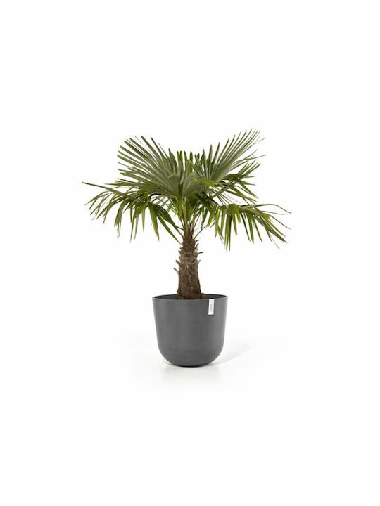 Ecopots runder Topf Oslo 55 Grau