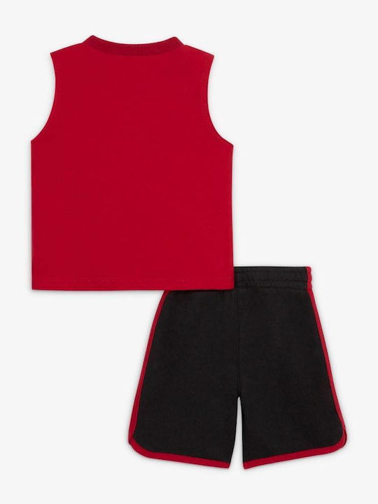 Jordan Kids Clothing Sets with Shorts Red 2 Pieces