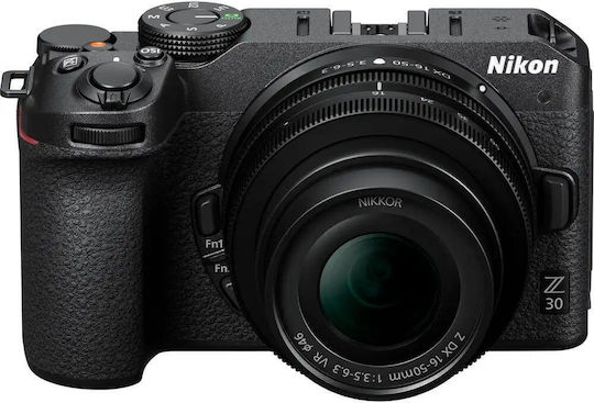 Nikon Z30 Vlogger Mirrorless Camera Kit (Z DX 16-50mm F3.5-6.3 VR) Black