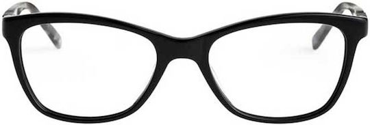 Roxy Roxy Women's Acetate Prescription Eyeglass Frame Black ERJEG03025-DBLK