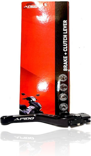 Apido Motorcycle Brake Lever Adjustable for Honda Astrea Grand 100 Black 34820527