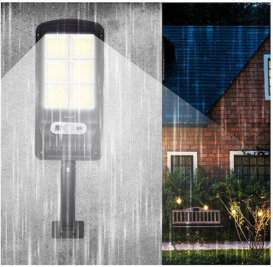 Izoxis Izoxis Lampă Solară Stradală 36W Alb Rece cu Senzor de Mișcare și Telecomandă IP65 23.5bucx11.5bucx4buccm