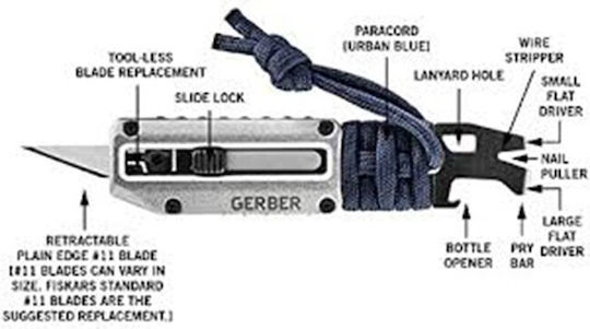 Gerber Prybrid X Multitool Albastru Cu Husă