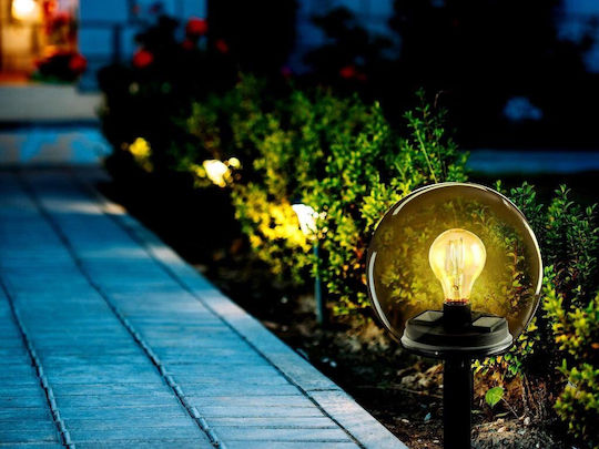 Grundig Spiked Solar Light Ball with Warm White Light IP44 22cmx21cmx21cmcm