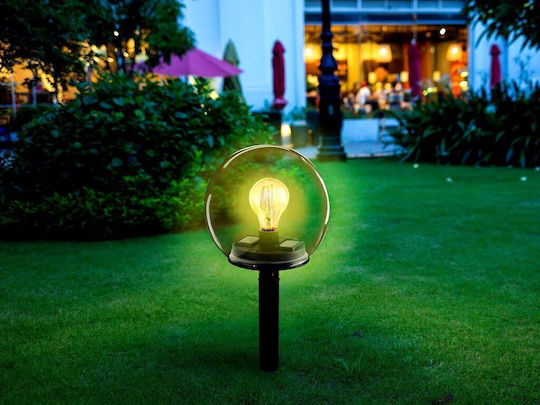 Grundig Spiked Solar Light Ball with Warm White Light IP44 22cmx21cmx21cmcm