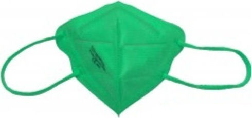 Famex Μάσκα Προστασίας FFP2 NR για Παιδιά Light Green 40τμχ