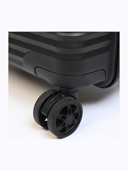 Airtex Paris J2MD08 Μεγάλη Βαλίτσα Ταξιδίου Σκληρή Γκρι με 4 Ρόδες Ύψους 75εκ.