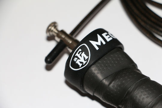 MegaFitness Premium Corzi de sărit de Viteză 3m Negru cu Lungime Reglabilă