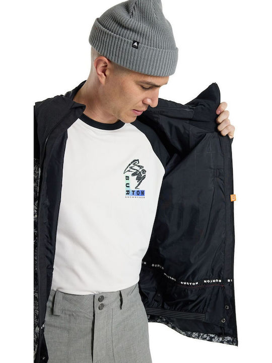 Burton Lodgepole 23359100001 Ανδρικό Μπουφάν για Σκι & Snowboard Μαύρο