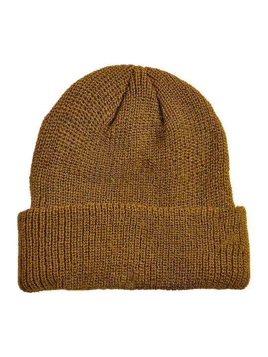 Machinist Ανδρικός Beanie Σκούφος σε Καφέ χρώμα