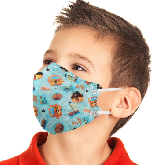 Famex Kids Mask FFP2 NR Protective Mask FFP2 Kids 5pcs