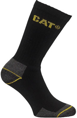 CAT Work Socks Scurt Șosete de Vânătoare Bumbac în culoarea Negru