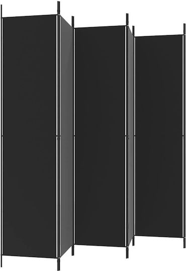 vidaXL Decorativ Paravan Tesatura cu 6 Panouri 300x220cm
