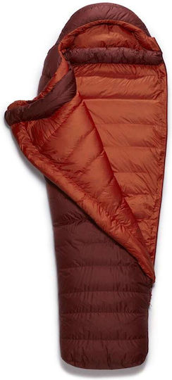 Rab Sleeping Bag Μονό Ascent 900 Women's Deep Heather