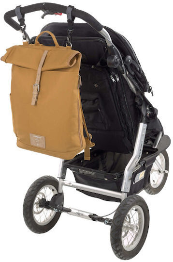 Laessig Diaper Bag Rolltop Curry 30x14.5x46cm.