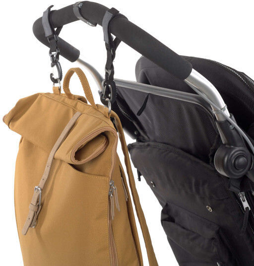 Laessig Diaper Bag Rolltop Curry 30x14.5x46cm.