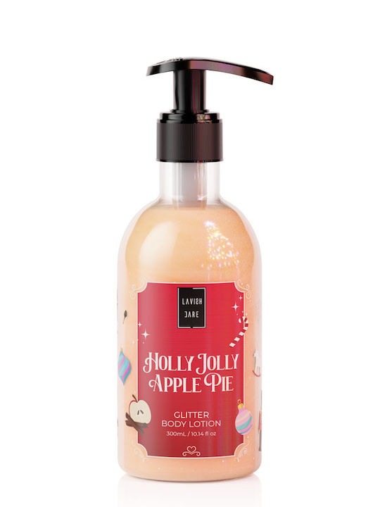 Lavish Care Holly Jolly Apple Pie Σετ Περιποίησης για Ενυδάτωση & Καθαρισμό Σώματος 3τμχ