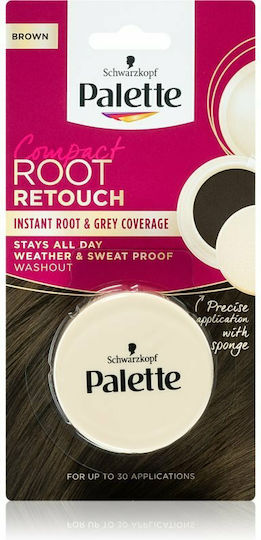 Palette Root Retouch Temporäre Haarfärbe 3gr Braun