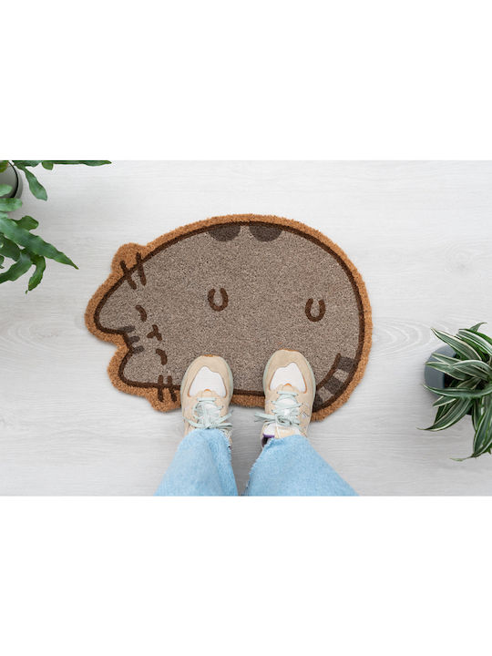 Grupo Erik Entrance Mat made of Coir Pusheen Beige 40x60cm