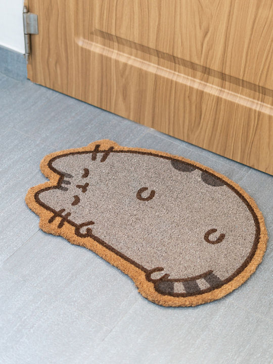 Grupo Erik Entrance Mat made of Coir Pusheen Beige 40x60cm