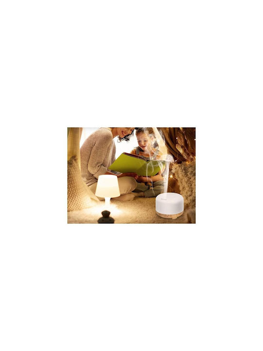 Lumini LED Dispozitiv de aromaterapie cu telecomandă Alb 300ml 01643