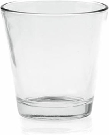 Candil Kerzenglas Glas Transparent 6.5x6.5x6.5εκ. 152040