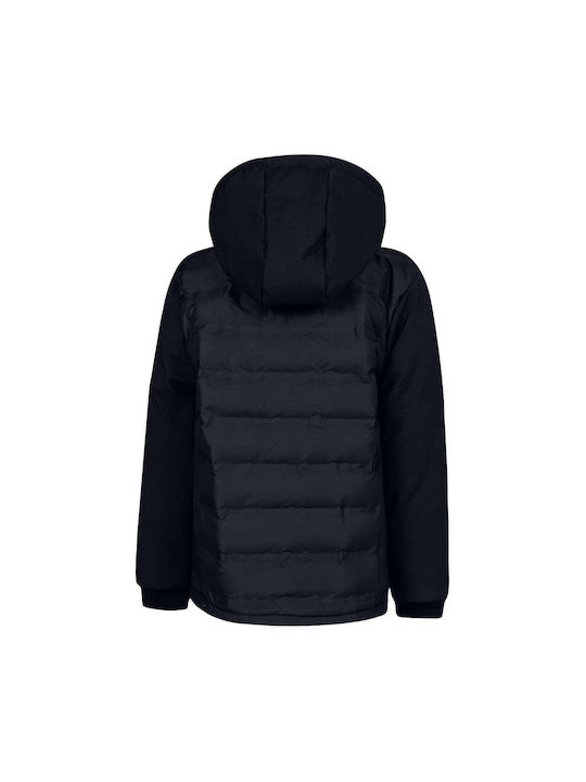 Losan Kids Quilted Jacket Short with Hood Navy Blue