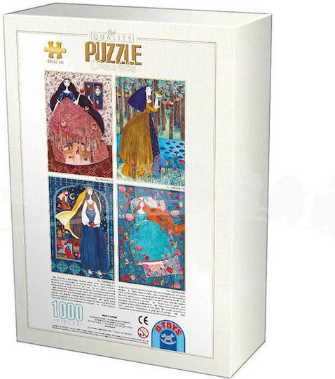 Andrea Kürti Puzzle 2D Sleeping Beauty 1000 Κομμάτια