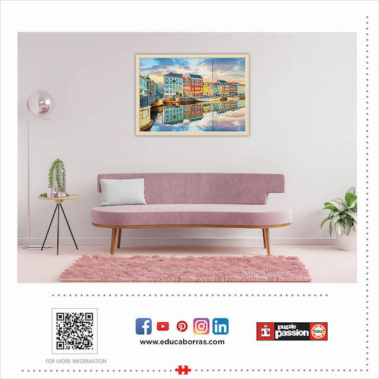 Sunset at Copenhagen Harbour Puzzle 2D 2000pcs 19278