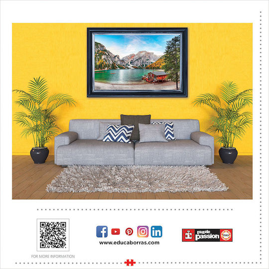 Braies Lake at Autumn Puzzle 2D 3000pcs