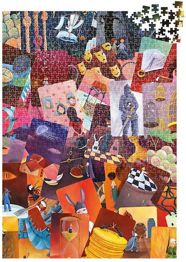 Red Mishmash Puzzle 2D 1000pcs