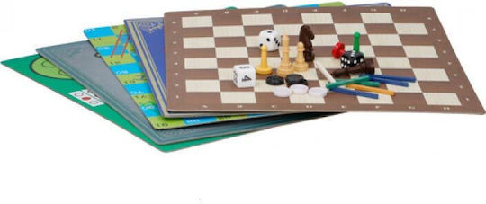 Board Game Επιτραπέζια Παιχνίδια 10 σε 1 for 1-4 Players 6+ Years Old (EN) Lifetime Games