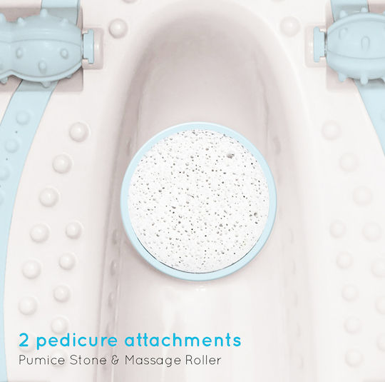 Homedics Fußbad mit Vibration Weiß