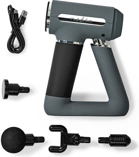 Nedis Waffe Massage für den Körper mit Vibration Gray