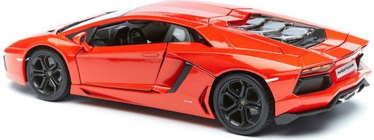 Bburago Car Lamborghini Aventador LP - Orange 1:18 For 10+ Years Old