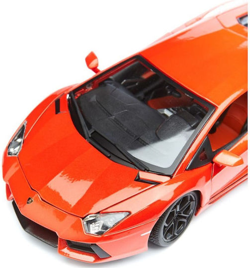 Bburago Car Lamborghini Aventador LP - Orange 1:18 For 10+ Years Old